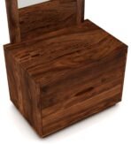 THE ATTIC Solid Wood Dressing Table (Finish Color - , Honey, DIY(Do-It-Yourself)) - Image 4