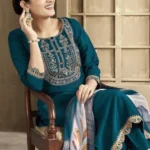 Women Rayon Slub Kurti With Dupatta & Bottomwear Set