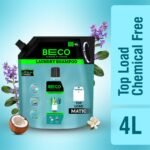 Beco Natural Top Load | Jumbo Pack | Tough Stain Removal Formula | Lavender & Vanilla Fresh Liquid Detergent (4000 ml)