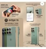 Motorola Edge 70 (Lily Pad, 8GB RAM, 256GB Storage) [AA1096/49] - Image 2