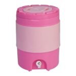 Siddhi 20 Litre Cool/Chilled Water Jar Insulated Plastic Thermos Flask Dispenser Container with Tap Pink Pack of 1[AA1100/91]