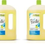 Presto! Disinfectant Surface & Floor Cleaner | Citrus | 2 Litre | Kills 99.9% Germs | Suitable For Floor & Bathroom & Surfaces Like Ceramic, Marble, Granite, Mosaic (Pack of 2)[AA1100/22]