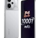 realme P4 Power 5G Smartphone, Trans Silver, 8GB RAM, 256GB Storage, 10001mAh Battery, 6.8 Inch Display, Triple Camera[AA1100/57]