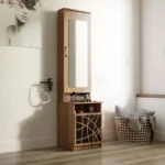 PARIS DST Engineered Wood Dressing Table (Finish Color-TEAK Knock Down) (AA1102/46)