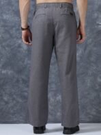 Roadster The Lifestyle Co Men Relaxed Fit Linen Trousers[AA1097/96] - Image 2