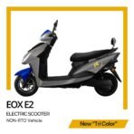 EOX E2 Low Speed Electric Scooter Non RTO with 60-80Km Range, Blue Portable Lithium Battery & Charger[AA1097/80] - Image 3