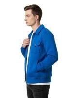 Men's Cotton Fleece Jackets with 4 Pockets(Youth, Gym, Church, Streetwear & Casual Wear) Heavy Quality with - 6 Colors Options | 800gm Weight - Image 12