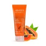 Jovees Herbal Papaya Face Wash For Glowing and Clear Skin with Papaya & Bilberry extract | Gentle Cleanser For Brightens Skin, Removes Pigmentation & Dark Spots | For All Skin Types | For Men & Women - 120ML(AA1103/152)