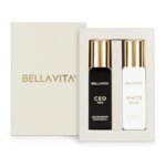 BELLAVITA CEO Man & White Oud Unisex | Long Lasting Perfume | Perfume for Man & Woman | EDP 2x20ml | Tonka, Agarwood & Orange | Woody, Spicy & Citrus Premium Fragrance (AA1104/193)