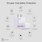 Original red-mi 33 W Fast USB Type C Charger for xiaomi redmi Pro max,10 Pro,10 Pro max,Note 8,Note 8 Pro,Note 7, A1,mi A2, A3,Cellular Phones with Type -C Charging Data Cable (AA1102/8) - Image 3