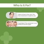 The Derma Co Oil-Free Daily Face Moisturizer | With Hyaluronic Acid, Ceramides & Multivitamins | For Non-Greasy & Hydrated Skin | Prolonged Moisturization | Strengthens Skin Barrier | 100 g (AA1104/29) - Image 3