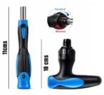 Shopper52 63 In 1 PCs Socket Set & Screwdriver Tool Kit Wrench Set Multi-Purpose Combination Bits With Storage Case For Home & Industrial Use, Garage [AA1102/256] - Image 2