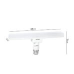 Philips 18W B22 LED Bulb (Crystal White, Cool Day Light) (AA1104/110) - Image 2