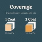 GRANOTONE Acrylic Wall Putty 1 Kg White Smooth Paint Finish Easy to Apply Durable Filler for Interior Walls Crack Resistant (AA1102/55) - Image 3