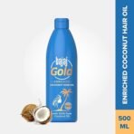 Bajaj Gold Enriched Coconut Hair Oil, 500ml (AA1104/179) - Image 2