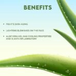 Jovees Herbal Aloe Vera Moisturising Lotion |With Sandal And Peach Extract |Nourishes, Heals and Hydrates Skin | For Oily & Sensitive Skin 100ml(AA1103/53) - Image 3