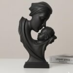 Mother & Child Figurine | Modern Decorative Resin Sculpture for Living Room & Tabletop Décor | (Mother & Child)(AA1103/84)