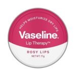 Vaseline Lip Tins Rosy Lips, 17 g | Provides Hydration, Sheer Pink Tint & Glossy Shine[AA1098/ 68]
