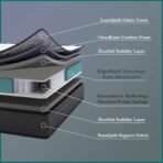 Wakeup India | Riserox Mattress | Luxe Comfort Pocket Spring | 10 Years Warranty | Queen Size 78x66x8 Inch Mattress | Medium Firm - Image 4