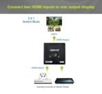 Kinivo Premium 4K HDMI Switch/Splitter HDMI Switcher - Supports 4K @ 60Hz, 3D, Full HD and Ultra HD (240BN - 2 Port) (AA1104/203) - Image 4