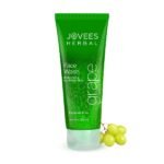 Jovees Herbal Grape Face Wash With Grape Seed & Orange Peel Extracts | For Brighter & Glowing Skin | Reduces Uneven Skin Tone & Fine Lines | For All Skin Types |120 ML(AA1103/154)