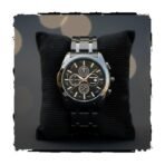 TST Black Adjustable Free Size Lock Date Function Working Analog Watch - for Men () (AA1104/250)