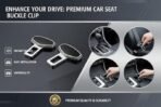 Seat Belt| Prevents Buckle from Falling Between Seats | Car Seat Gap Filler for Easy Access | Universal Fit for Most Vehicles - Image 2