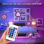 Desidiya 5 Meter 300 Led 5050 RGB Led Strip with Adapter/Connector/Driver, False Ceiling with 2A Adapter,16 Multicolour (RGB Led Strip Pack of 1) Copper - Image 2