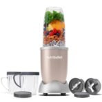 Nutribullet Pro 900W Champagne Gold, 12 Pcs Set, Usa #1 Mixer / Grinder / Smoothie Maker, "The Original ", Food Processor, Best Blender, 3 Unbreakable Jars, 2 Blade Set (Wet & Dry) - 900 Watts[aa1098/109]