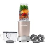 Nutribullet Pro 900W Champagne Gold, 12 Pcs Set, Usa #1 Mixer / Grinder / Smoothie Maker, "The Original ", Food Processor, Best Blender, 3 Unbreakable Jars, 2 Blade Set (Wet & Dry) - 900 Watts[aa1098/109]