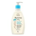 Aveeno Baby Daily Moisture Wash & Shampoo | Gentle Cleanser for Head to Toe | Tear Free & Soap Free Formula with Active Natural Oats | for Dry & Sensitive Skin | US Pediatrician Recommended, 532ml (AA1104/35) - Image 6