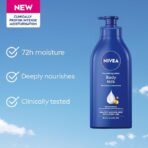 NIVEA Nourishing Body Milk 600ml Body Lotion with Hyaluronic Acid | 72Hr Hydration | Deep Moisture Care for Very Dry Skin | Enriched with Almond Oil | Smooth, Radiant & Healthy Looking Skin Care - Image 2