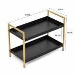 LuxeAura Office Organizer Rack | Multishelf Storage Stand for Kitchen,or Dressing Table | Office Rack,Spice Rack,Cosmetics Organizer or Kitchen Organizer (40 x 20 x 29 cm) (AA1104/238) - Image 5