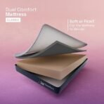 Wakefit Mattress | 7 Years Warranty | Dual Comfort with Hard & Soft Foam, Mattress Queen Size (78x60x6_7 Pressure Zone Foam) - Image 2