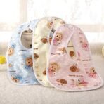 BabyGo Baby Feeding Combo | Waterproof Apron Bibs (3 Pcs) + Fruit Nibbler (1 Pc) + 90ml Silicone Squeeze Bottle (1 Pc), Soft, Washable & Reusable Feeding Essentials for Infants & Toddlers - Image 2