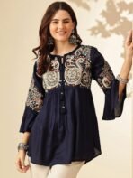 Anouk Print Tie-Up Neck Top[AA1097/51]