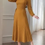 Lace Up A-Line Dress [AA1097/28]