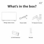 Philips 109 cm (43 inches) 8100 Series 4K Ultra HD Smart QLED Google TV 43PQT8100/94 (AA1104/103) - Image 2