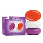 BELLAVITA Perfume Bathing Soap Bar for Women 3 x 100Gm with Pure Glycerin for Glowing Skin | Date, Glam and White Oud | Paraben and SLS Free