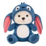 Baby Plushies, Blue Lovable Huggable Soft Toy, Big Size Hooded Plush Teddy Bear, Elegant Soft Plush Toy for Babies, Great Birthday Gift for Girls - 30 cm [AA1102/286]