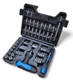 Shopper52 63 In 1 PCs Socket Set & Screwdriver Tool Kit Wrench Set Multi-Purpose Combination Bits With Storage Case For Home & Industrial Use, Garage [AA1102/256] - Image 4