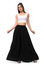 Georgette Bonanza Soft Flared Palazzo (MID Waist) - Image 2