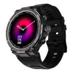 Noise Force Rugged & Sporty 1.32" Bluetooth Calling Smart Watch, 550 NITS, 7 Days Battery, AI Voice Assistance, Smart Watch for Men (Jet Black) [AA1096/119] - Image 5