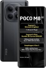 Poco M8 5G (Carbon Black & Frost Silver & Glacial Blue) (6GB & 8GB RAM) (128GB & 256GB ROM) (AA1102/22)