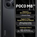 Poco M8 5G (Carbon Black & Frost Silver & Glacial Blue) (6GB & 8GB RAM) (128GB & 256GB ROM) (AA1102/22)