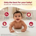 Dabur Lal Tail : Ayurvedic Baby Massage Oil 500Ml|Clinically Tested 2X Faster Physical Growth For Stronger Bones And Muscles - Image 4