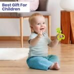 Storio Baby Products Toys 7 Pcs Rattle Set with Teathers for New Born Baby Gifts, Toy for Babies, Non-Toxic - Image 5