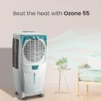 Crompton Ozone 55 Litres Desert Air Cooler for home | Large & Easy Clean Ice Chamber | 4-Way Air Deflection | High Density Honeycomb Pads | Everlast Pump | Auto Fill - Image 2