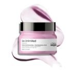 L'Oréal Professionnel Liss Unlimited Mask for Frizzy & Unruly Hair - 250ml | Intensive Smoothing Mask for Frizz-Control | Enriched with Pro-Keratin | Increases Softness & Shine[AA1098/88]