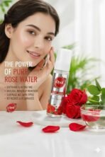 Opal Rose Water Toner Spray for Women & Men 100ml | Rose Water Spray for Face | Hydrating & Soothing Face Mist | Makeup Remover & Oil Control for All Skin Types(AA1103/147) - Image 5